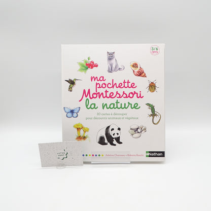 Ma pochette Montessori « la nature » NATHAN - Dès 3 ans | Ref 16328