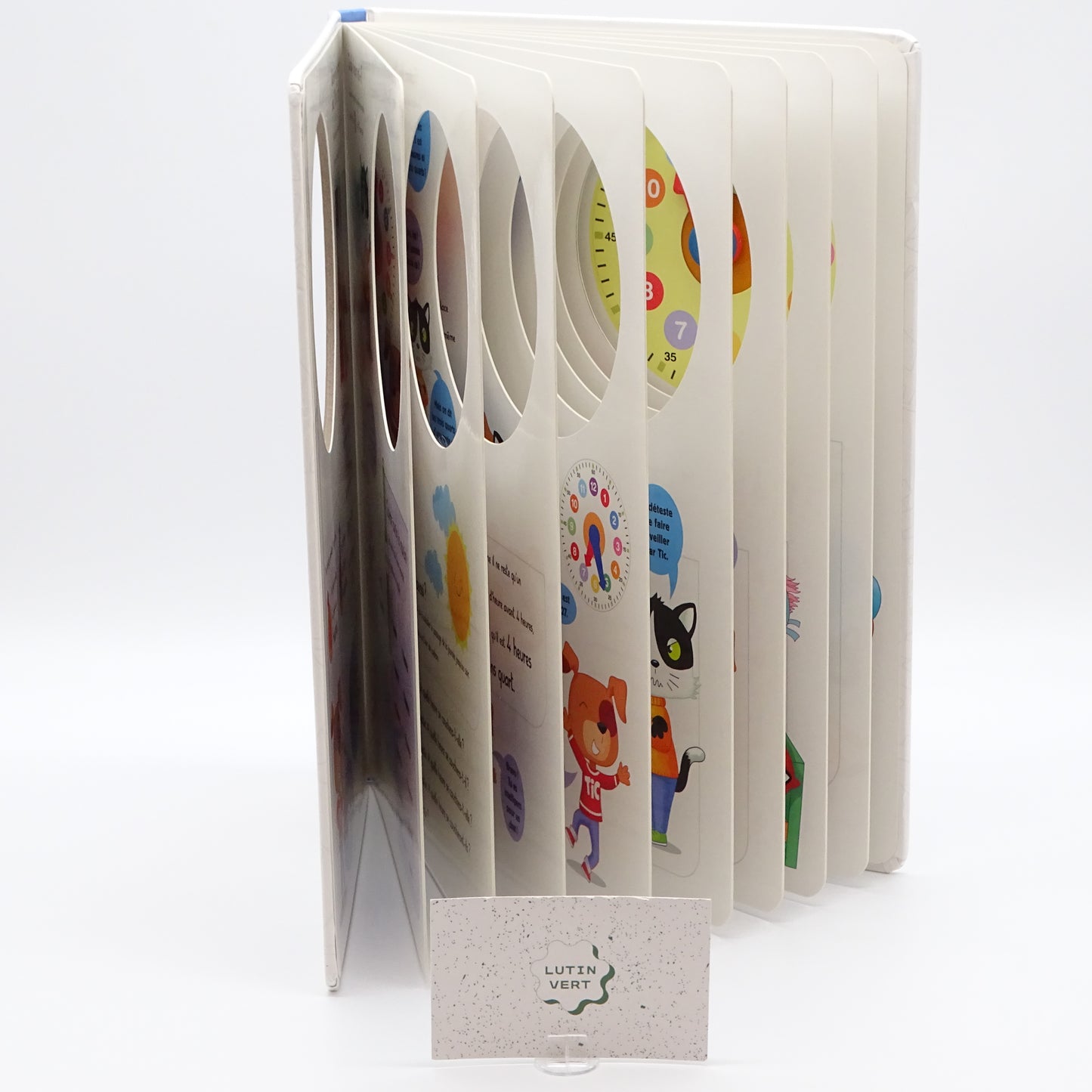 Mon Livre Horloge d'occasion PETIT GÉNIE - Dès 3 ans | Ref 13739