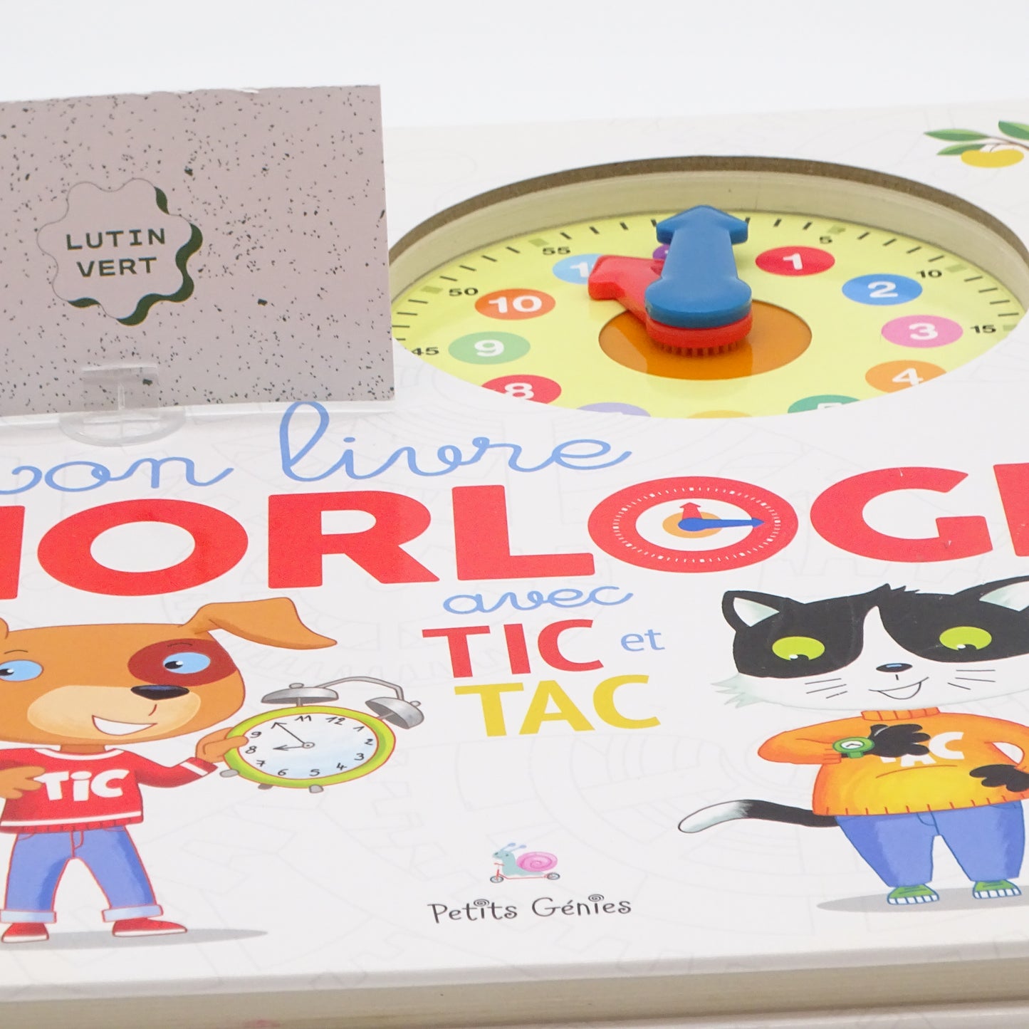 Mon Livre Horloge d'occasion PETIT GÉNIE - Dès 3 ans | Ref 13739