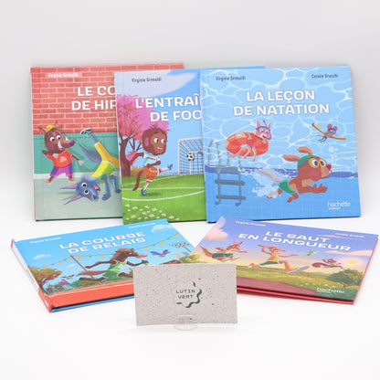 Lot de 5 livres thème Sport d'occasion HACHETTE JEUNESSE - Dès 4 ans | Ref 13738