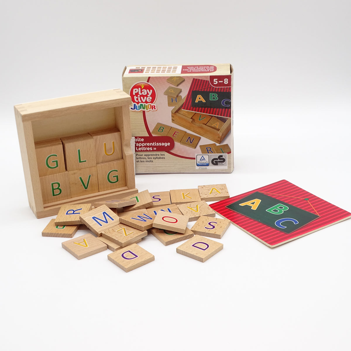 Boîte d’apprentissage Lettres PLAY TIVE JUNIOR - Dès 5 ans | Ref 16327