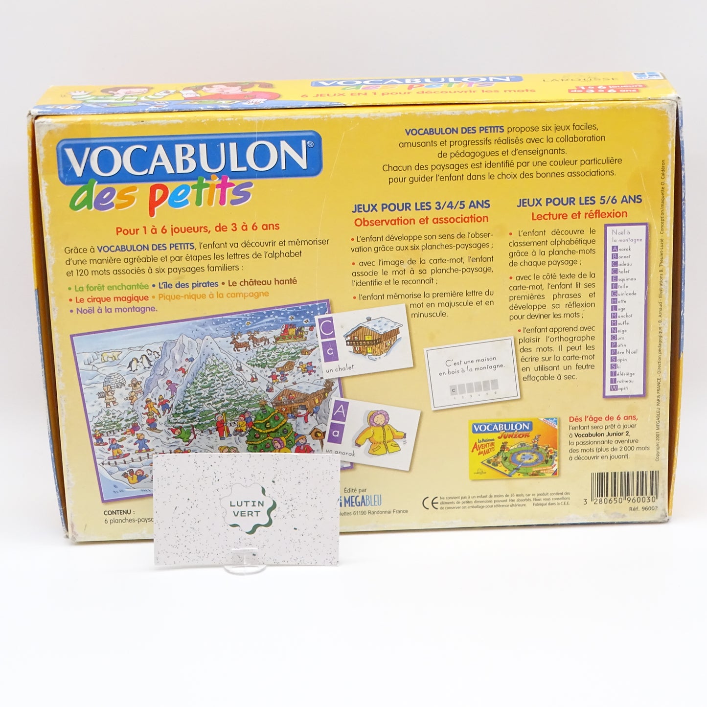Vocabulon des Petits d'occasion MEGABLEU - Dès 3 ans | Ref 13735