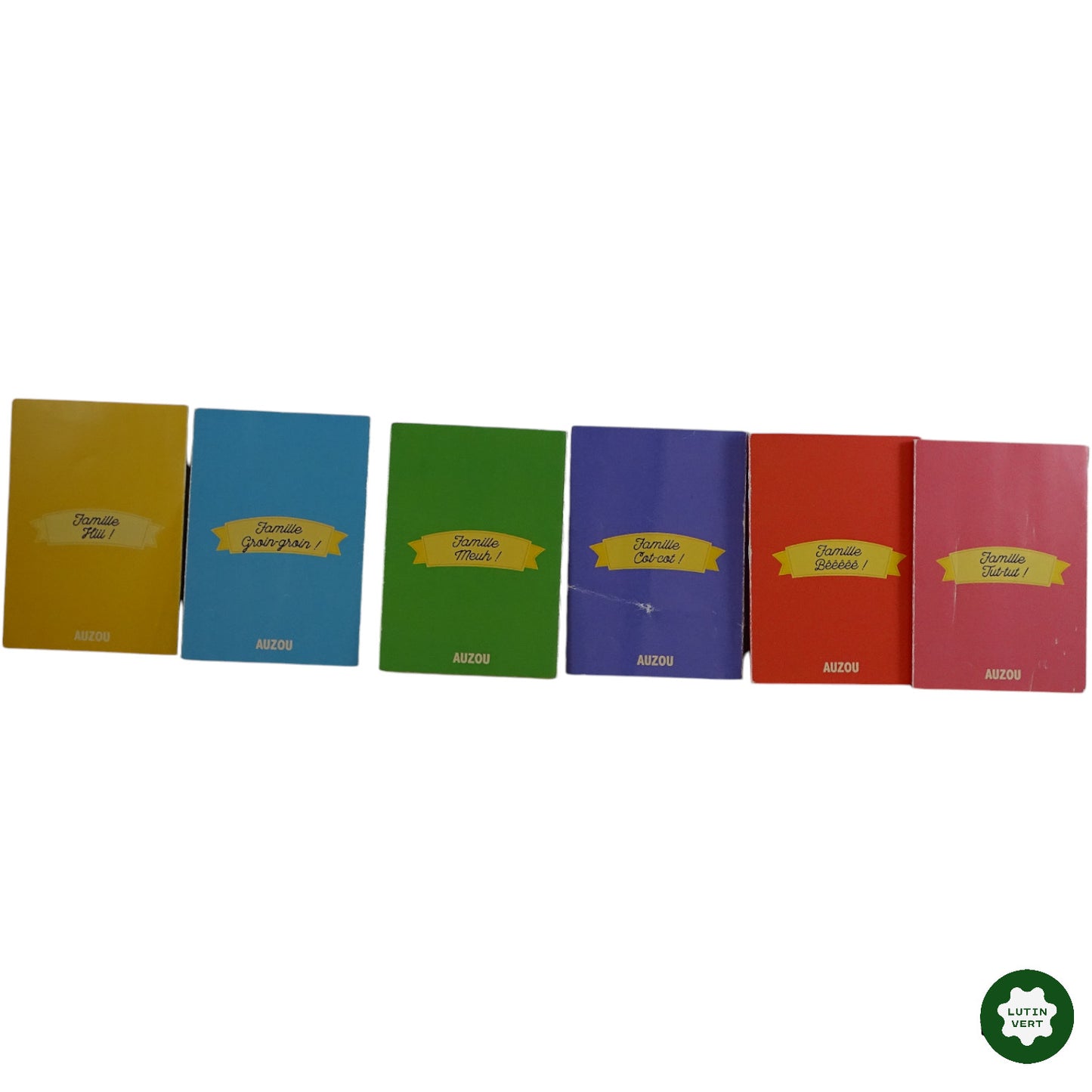 Mon premier jeu de 6 familles d'occasion AUZOU - Dès 3 ans | Ref 9848