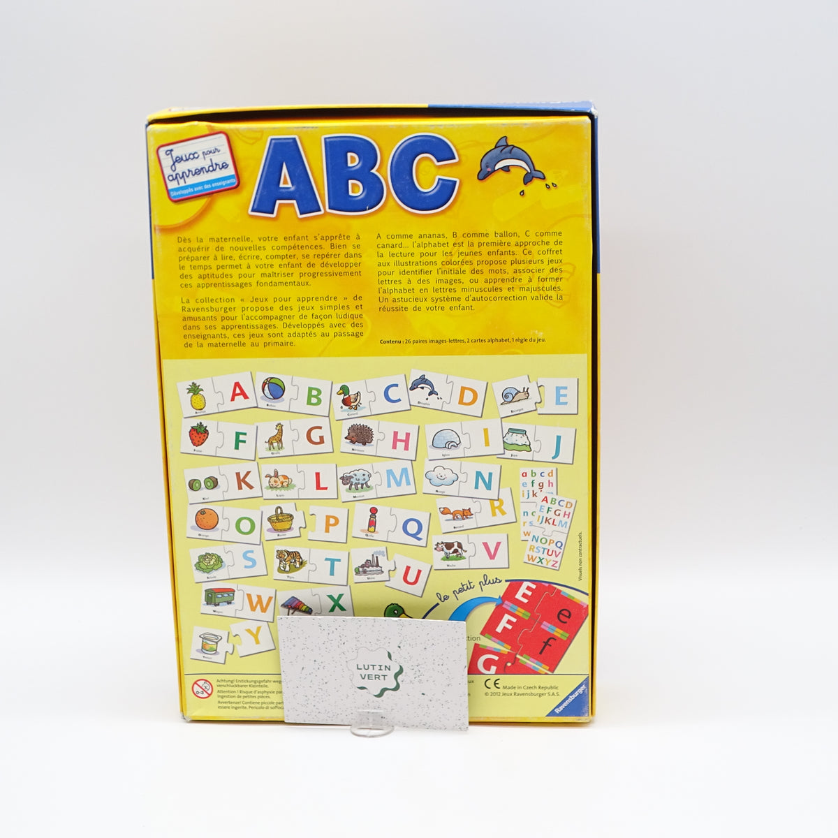 ABC RAVENSBURGER - Dès 3 ans | Ref 16325