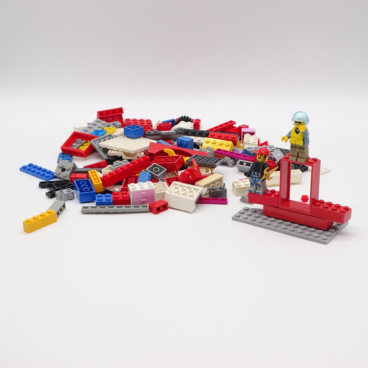 Lot vrac 500 grammes Multicolore LEGO - Dès 4 ans | Ref 16057