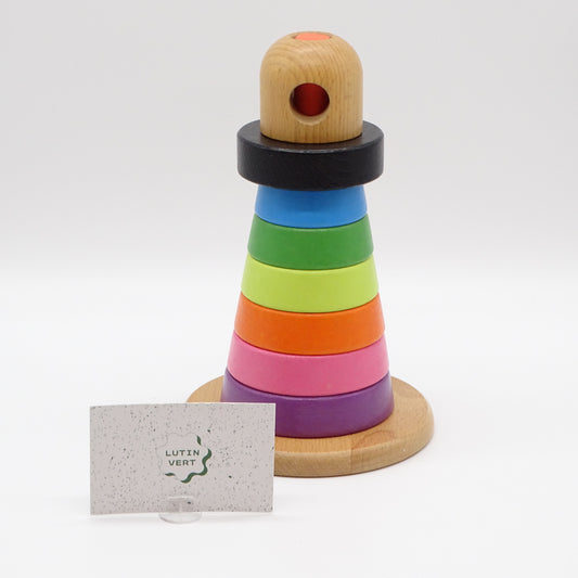 Jouet en bois a empiler d'occasion IKEA - Dès 1 an | Ref 13763