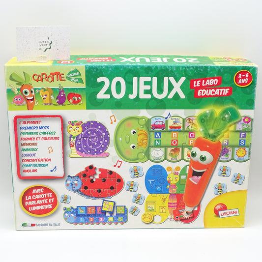 20 Jeux  LISCIANI - Dès 3 ans | Ref 16357