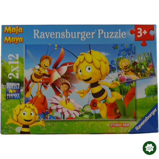 2 Puzzle Maya l’Abeille 12 pcs d'occasion RAVENSBURGER - Dès 3 ans | Ref 9867