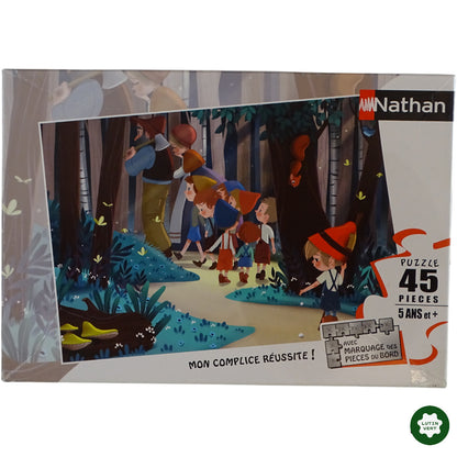 Puzzle Le Petit Poucet 45 pcs d'occasion NATHAN - Dès 5 ans | Ref 9863