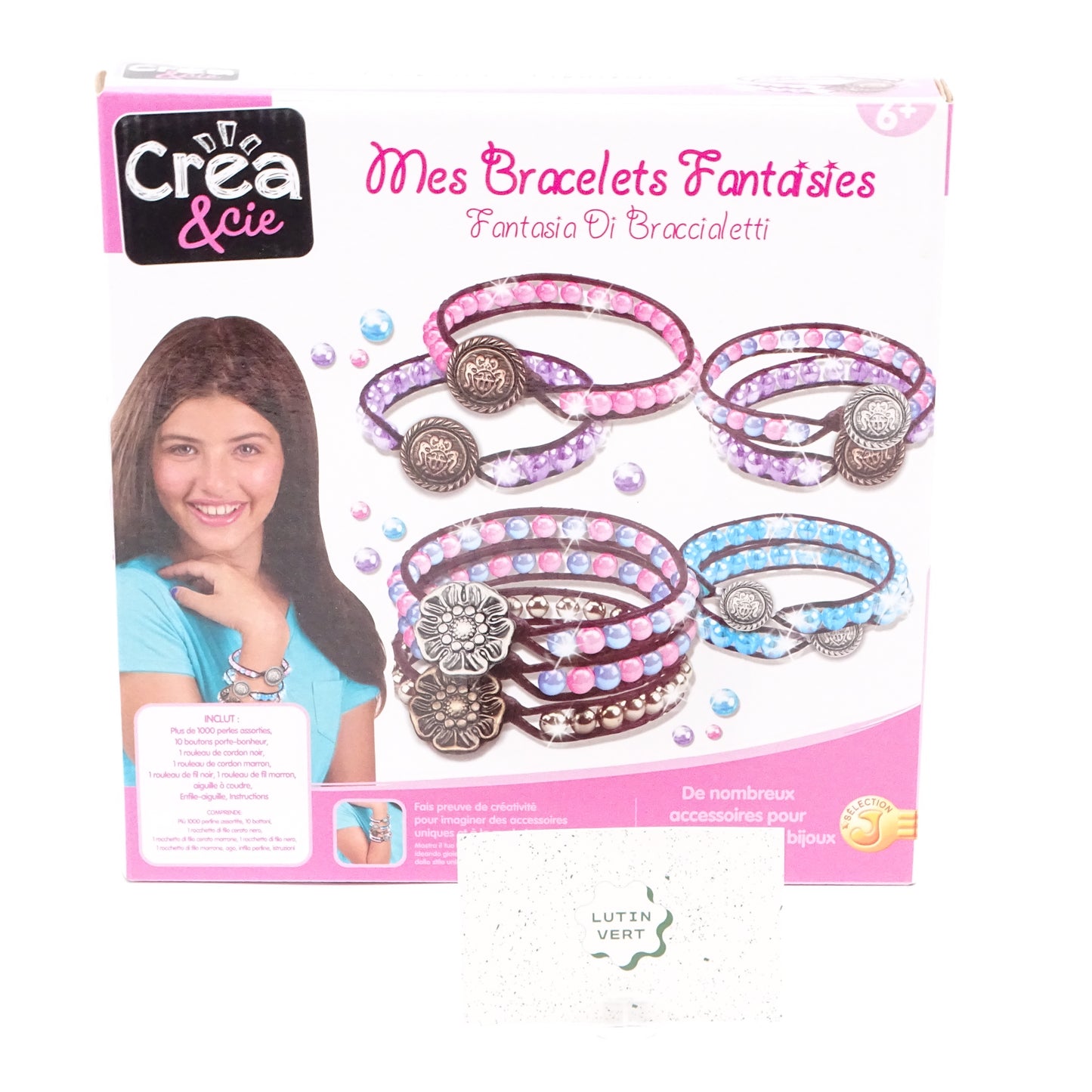 Coffret “Mes Bracelets Fantaisie” d'occasion CRÉA&CIE - Dès 6 ans | Ref 13766