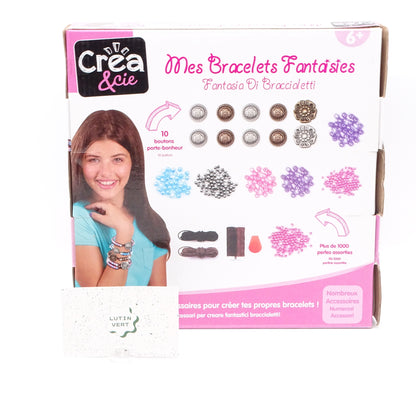 Coffret “Mes Bracelets Fantaisie” d'occasion CRÉA&CIE - Dès 6 ans | Ref 13766