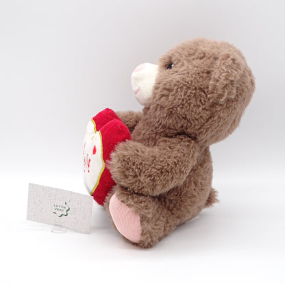 Peluche Ours et cœur  ZD TRADING - Dès Naissance | Ref 16362