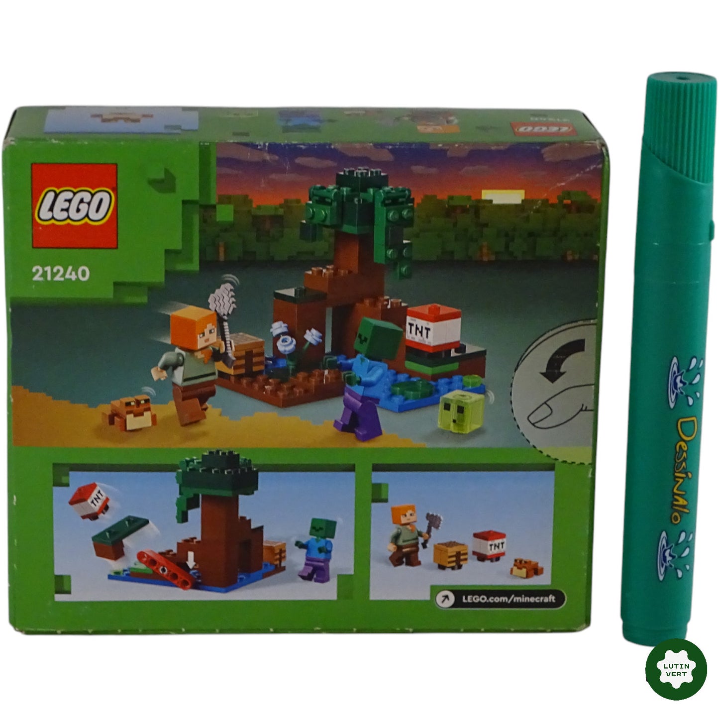 Minecraft Lego d'occasion LEGO - Dès 7 ans | Ref 9875