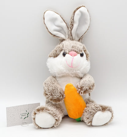 Peluche lapin avec sa carotte FIZZY - Dès 3 ans | Ref 16380