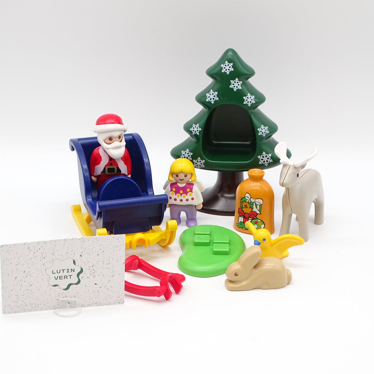 Lot c’est Noël Playmobil 1,2,3 PLAYMOBIL - Dès 1 an | Ref 16382