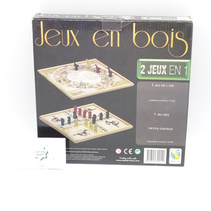 Jeux en bois 2 en 1 SPLASH TOYS - Dès 8 ans | Ref 16385