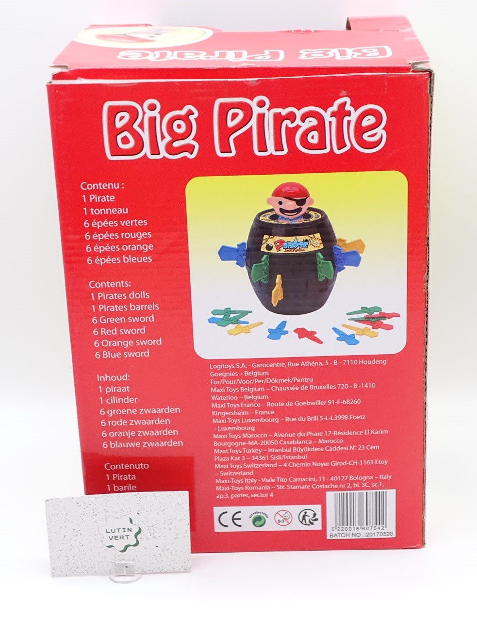 Big Pirate  SALSA BANANA - Dès 3 ans | Ref 16392