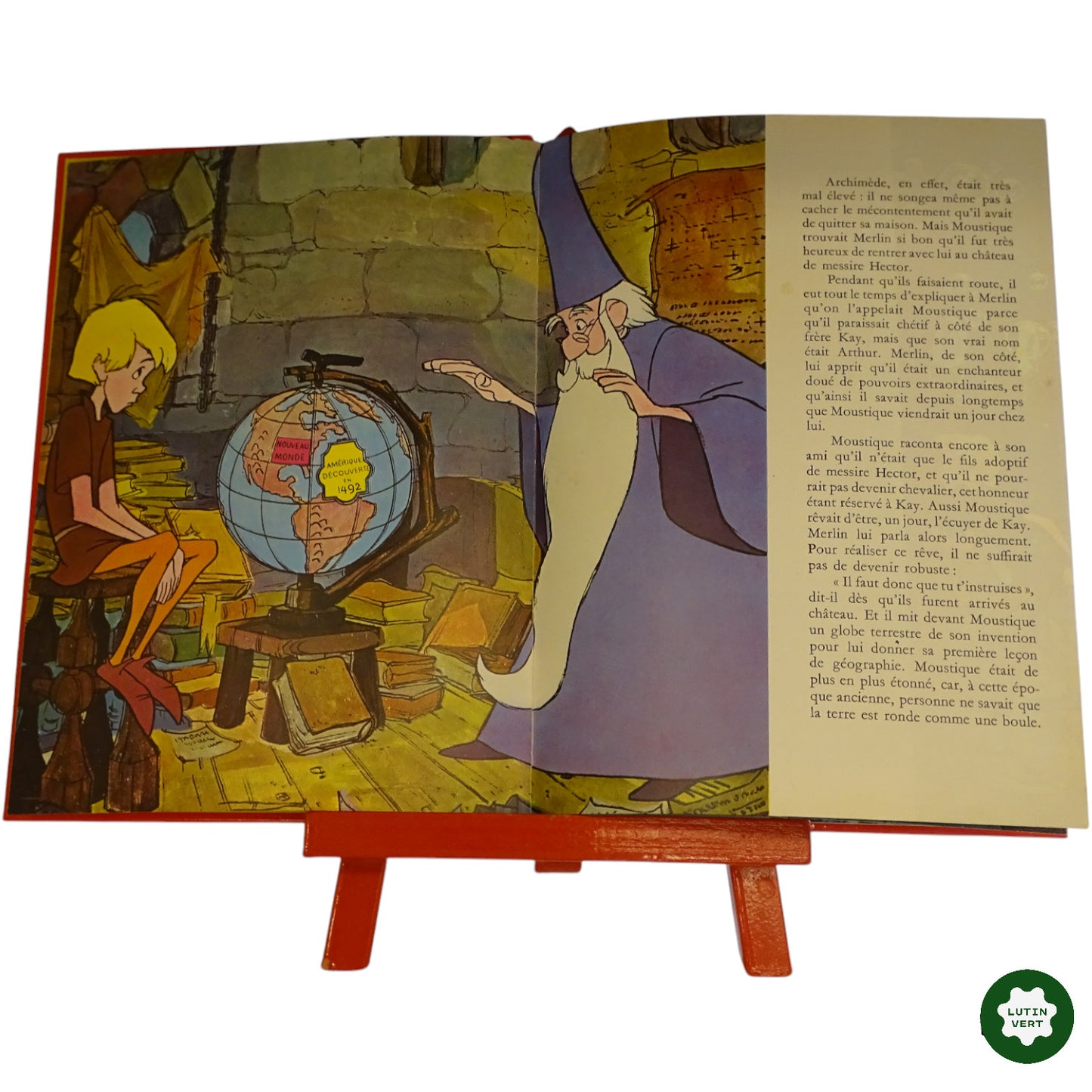 Walt Disney « Merlin l’Enchanteur » d'occasion EDI-MONDE - Dès 5 ans | Ref 9898