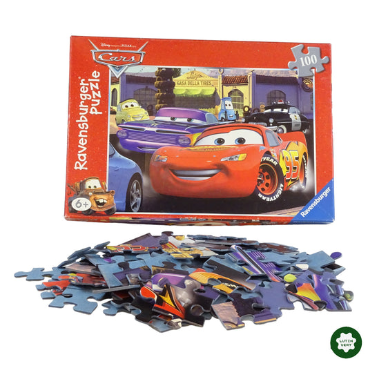 Puzzle Cars de 100 pièces d'occasion RAVENSBURGER - Dès 6 ans | Lutin Vert