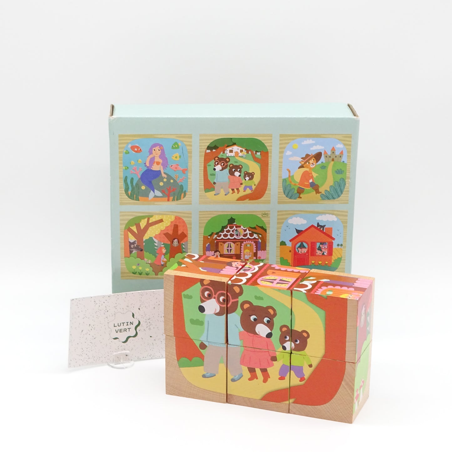 Cubes en bois d'occasion VILAC - Dès 6 mois | Ref 13816