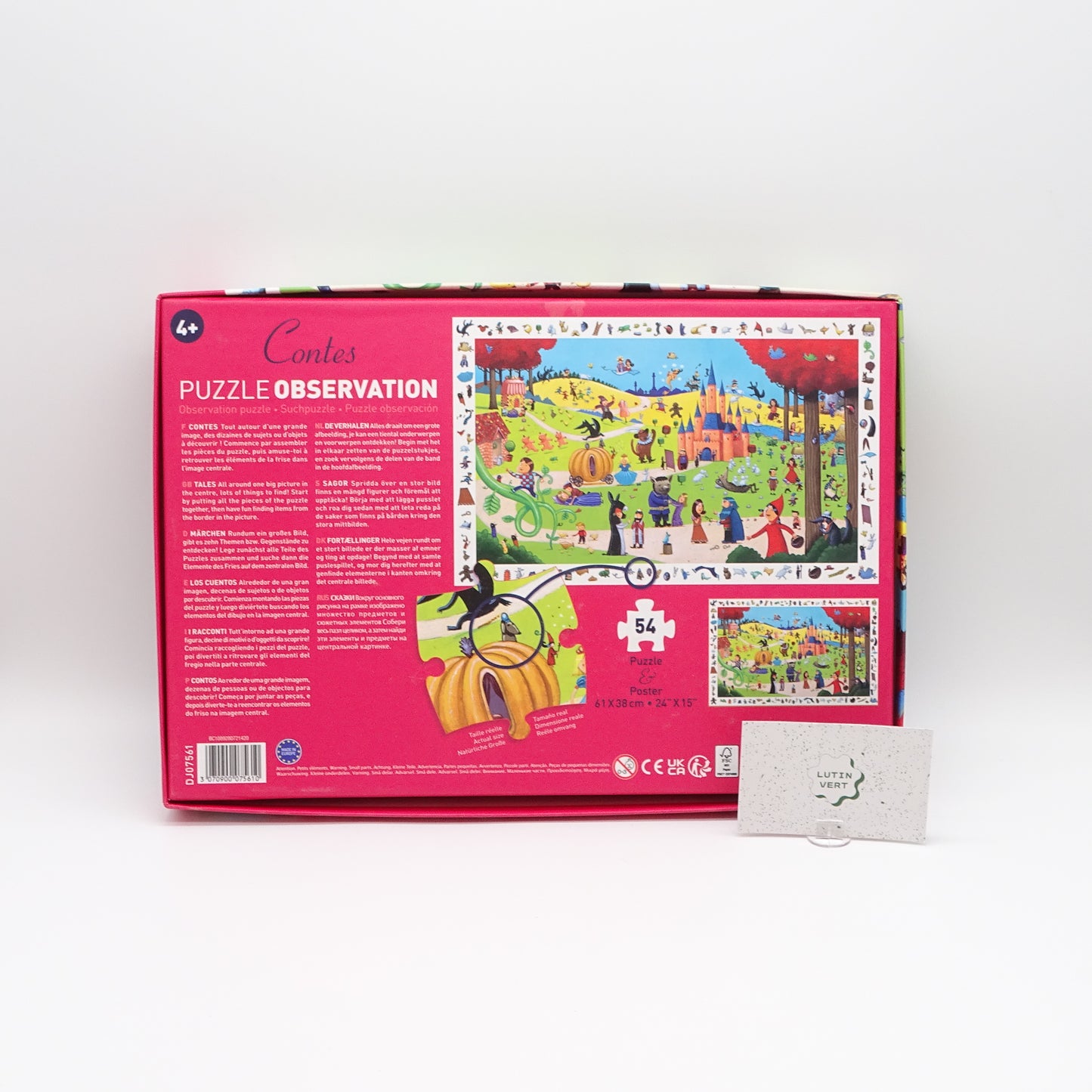 Puzzle observation d'occasion DJECO - Dès 4 ans | Ref 13808
