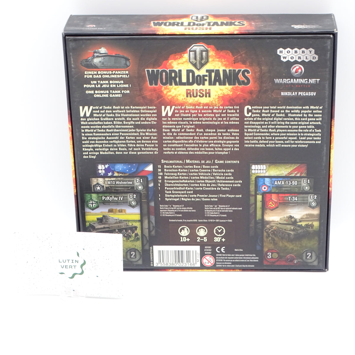 World of Tanks Rush  HOBBY WORLD - Dès 10 ans | Ref 16396