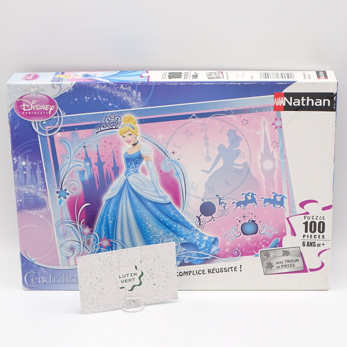 Puzzle 100 Pièces Cendrillon NATHAN - Dès 6 ans | Ref 16395