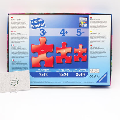 2 Puzzle Disney Princess d'occasion RAVENSBURGER - Dès 3 ans | Ref 13841