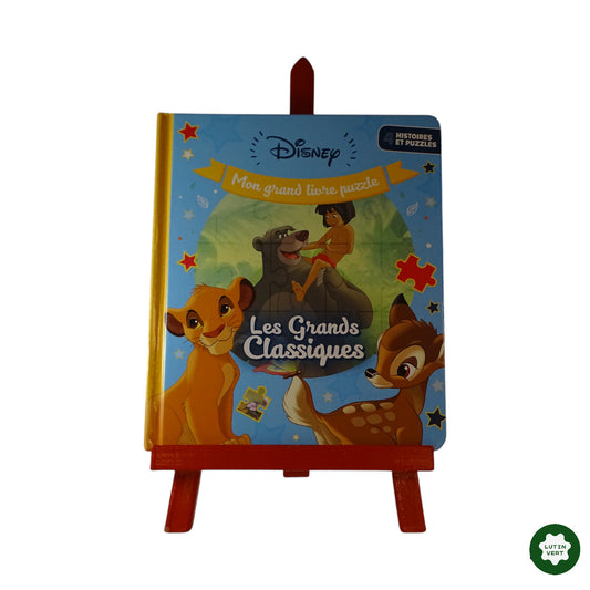 Mon grand livre Puzzle Disney d'occasion HACHETTE JEUNESSE - Dès 5 ans | Ref 9904