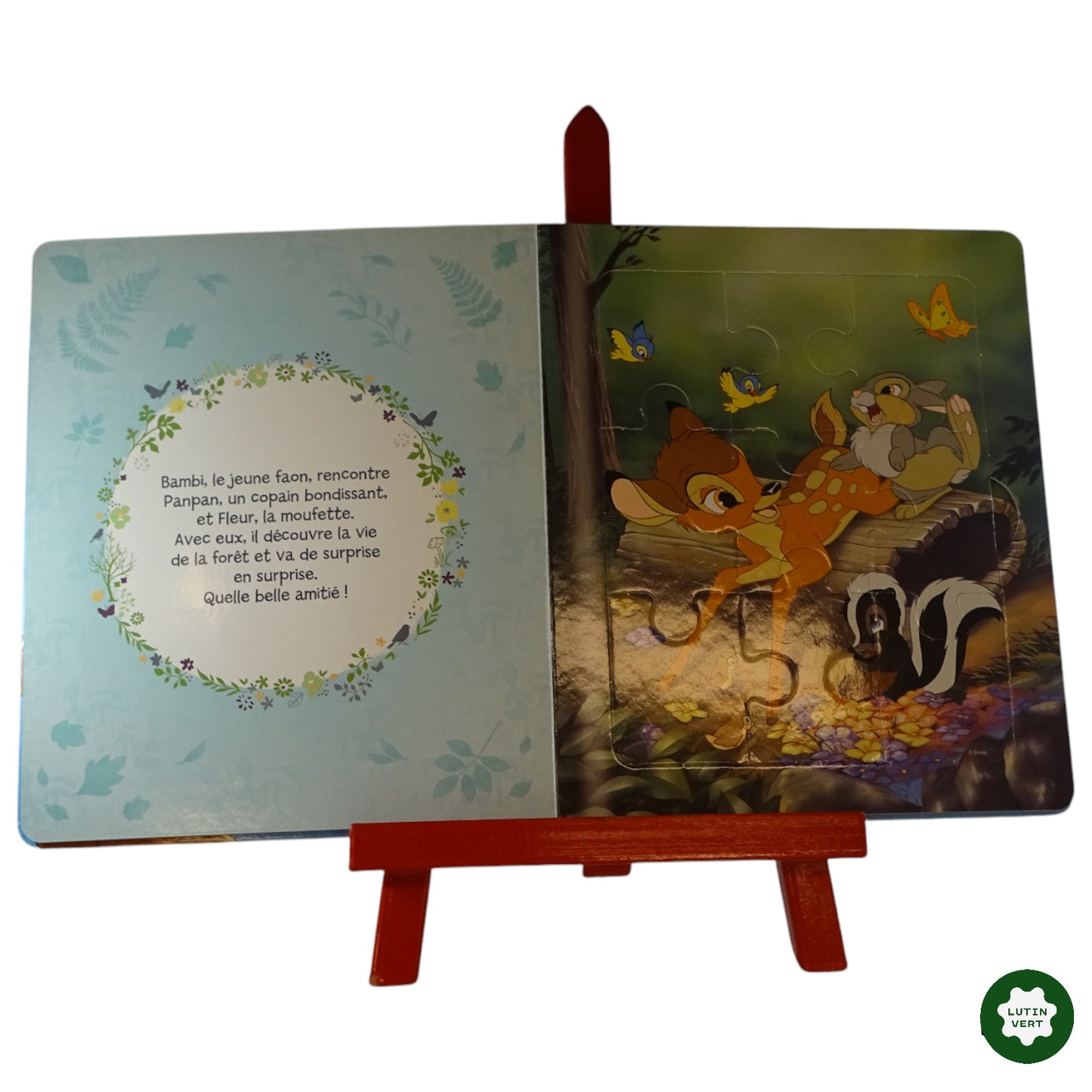 Mon grand livre Puzzle Disney d'occasion HACHETTE JEUNESSE - Dès 5 ans | Ref 9904