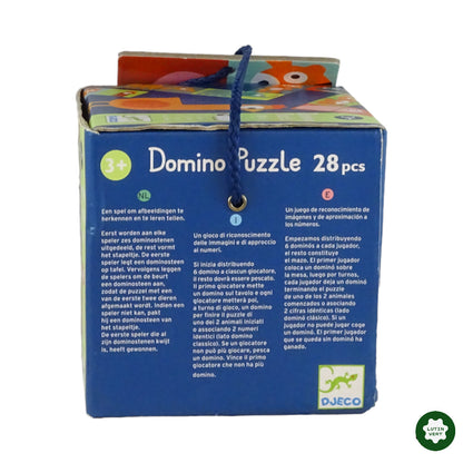 Domino-Puzzle Animaux  d'occasion DJECO - Dès 3 ans | Lutin Vert