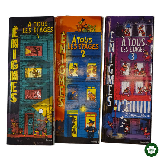 Enigmes à tous les étages Tomes 1/2/3 d'occasion BAYARD - Dès 8 ans | Ref 9915