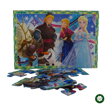 Puzzle Frozen Disney 12 pcs d'occasion RAVENSBURGER - Dès 3 ans | Ref 9913