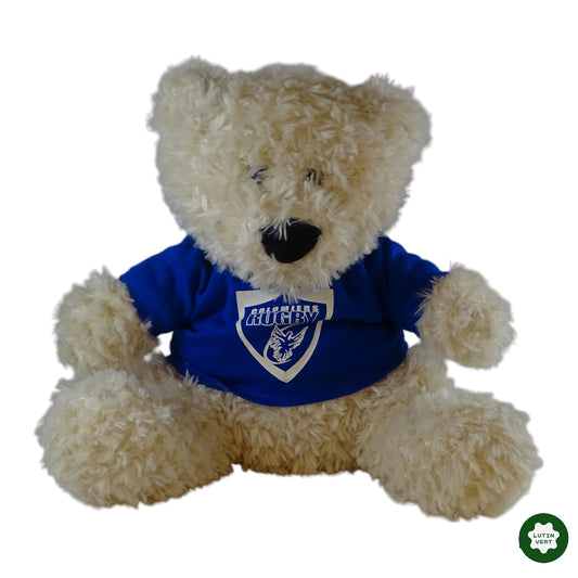 Peluche Ourson mascotte Ruby Colomiers d'occasion MINIFEET - Dès 1 an | Ref 10042