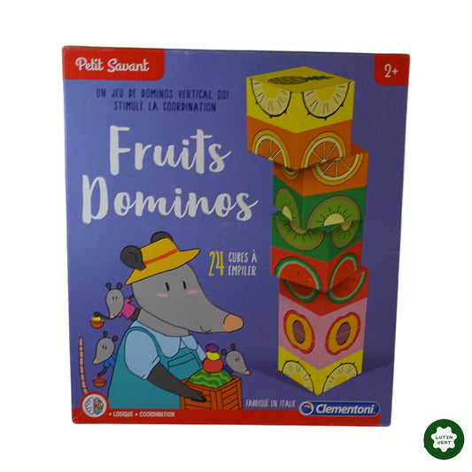 Fruits Dominos Petit Savant d'occasion CLEMENTONI - Dès 2 ans | Ref 6380