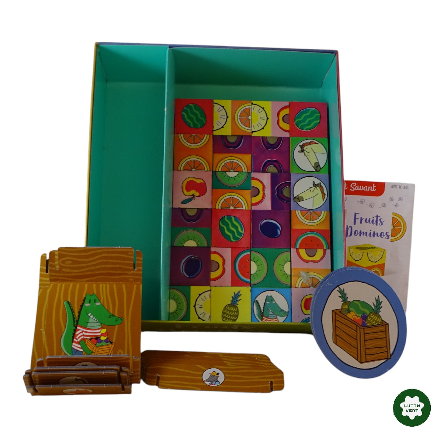 Fruits Dominos Petit Savant d'occasion CLEMENTONI - Dès 2 ans | Ref 6380