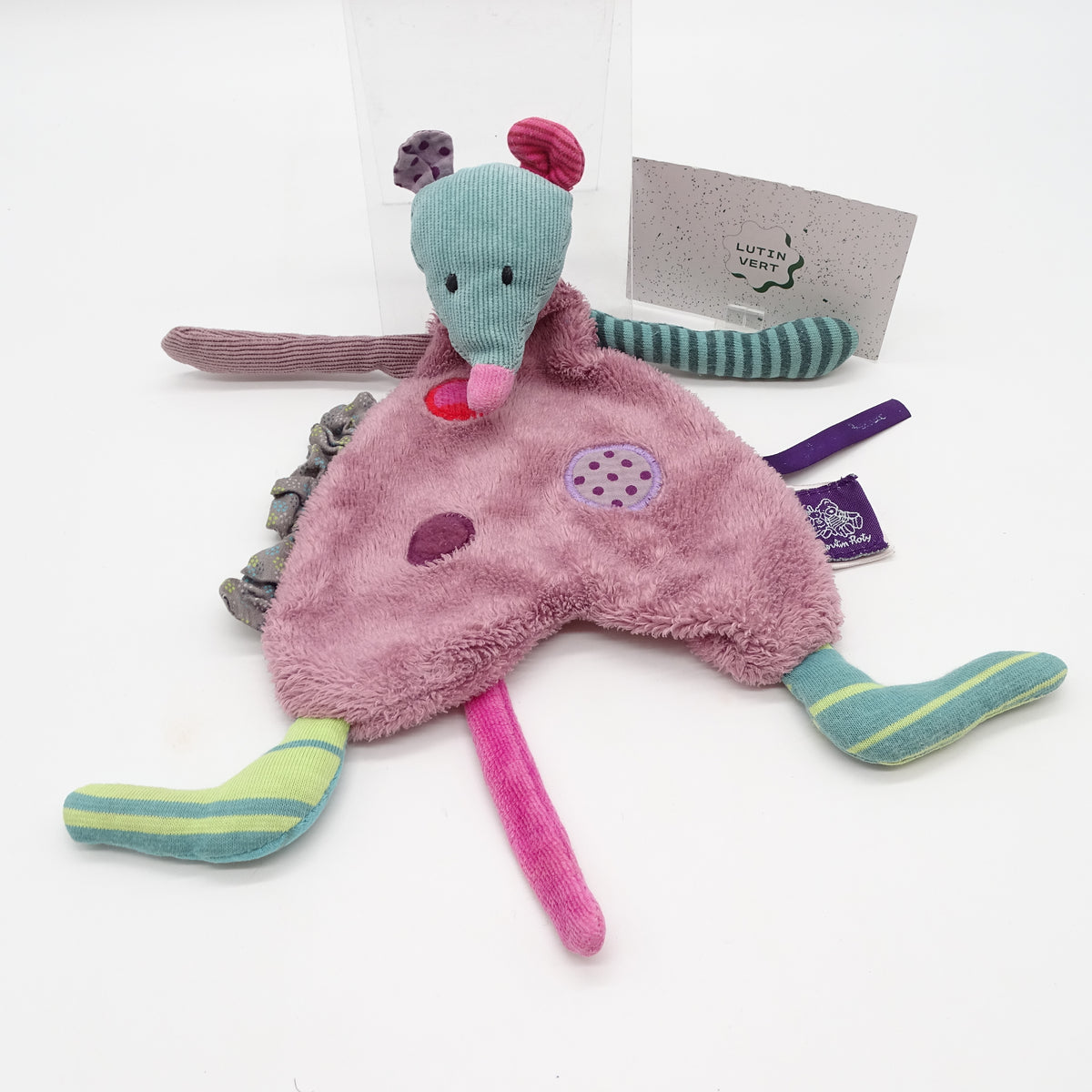 Doudou plat souris MOULIN ROTY - Dès Naissance | Ref 16431