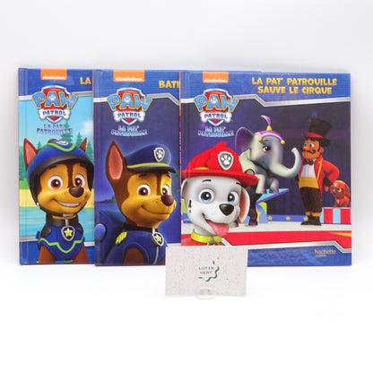 Lot de 3 livres Pat’Patrouille d'occasion HACHETTE JEUNESSE - Dès 3 ans | Ref 13878