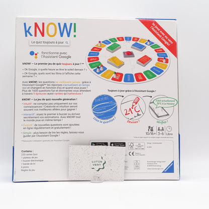 Know ! RAVENSBURGER - Dès 10 ans | Ref 16433