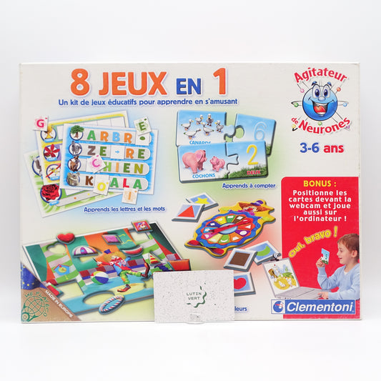 8 Jeux en 1 CLEMENTONI - Dès 3 ans | Ref 16429