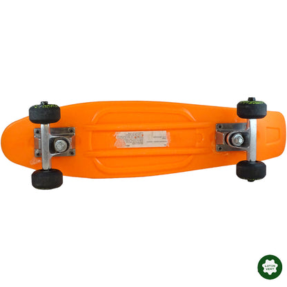 Skate board orange fluo  d'occasion Décathlon - Dès 6 ans | Lutin Vert
