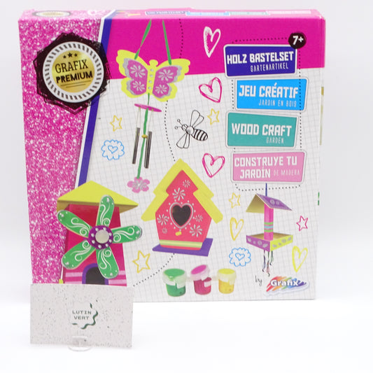 Jeu créatif Jardins en bois d'occasion GRAFIX - Dès 7 ans | Ref 13891