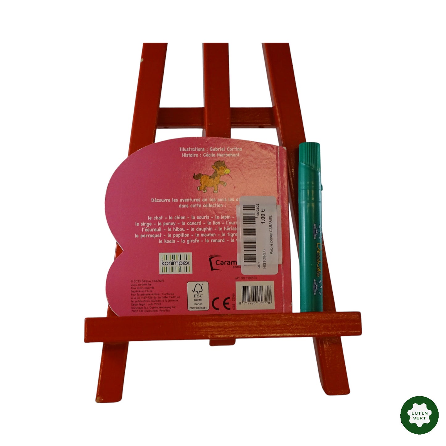 Polo le poney d'occasion EDITION CARAMEL - Dès 3 ans | Ref 9571