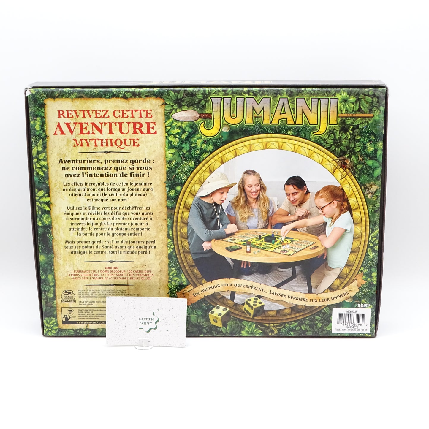 Jumanji d'occasion SPIN MASTER - Dès 8 ans | Ref 13907