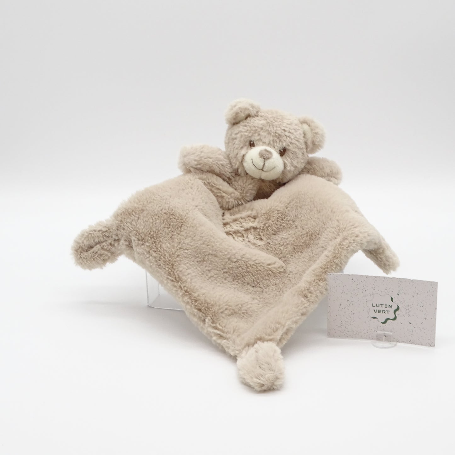 Doudou ourson d'occasion NICOTOY - Dès Naissance | Ref 13935