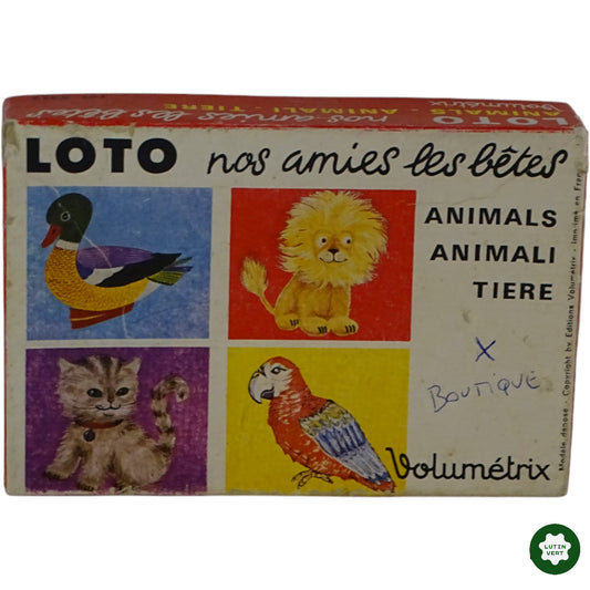 Loto « nos amies les bêtes » d'occasion VOLUMÉTRIX - Dès 3 ans | Ref 2252