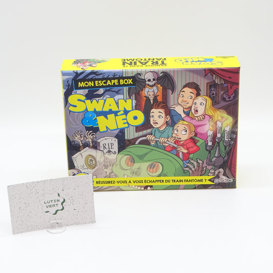 Swan&Néo « Panique dans le train fantôme » d'occasion DRAGON D’OR - Dès 7 ans | Ref 13938