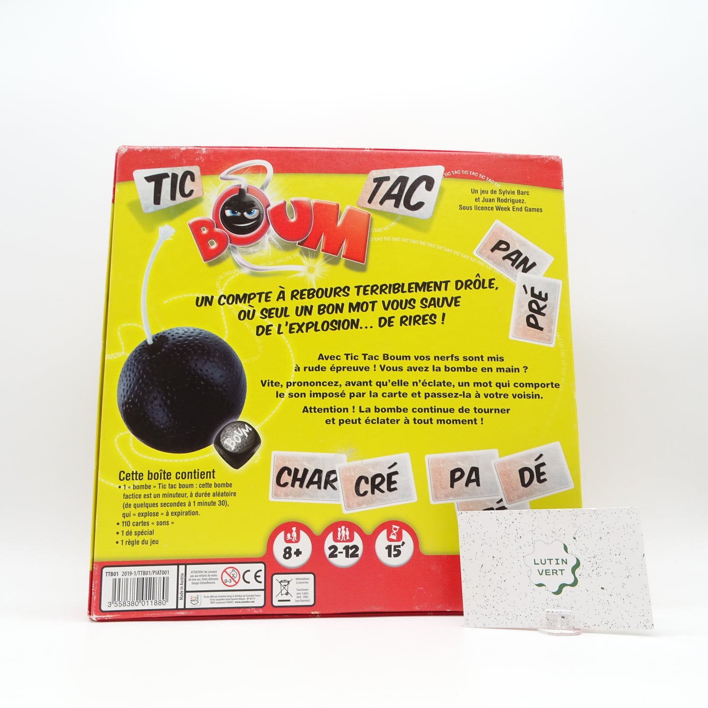 Tic Tac Boum d'occasion ASMODEE - Dès 8 ans | Ref 13954