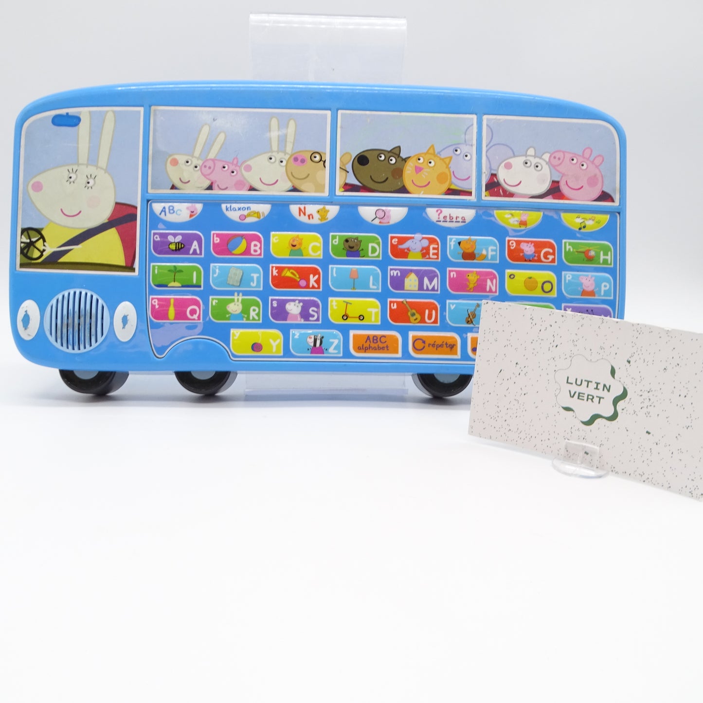 Le bus Alphabet de Peppa Pig d'occasion ABD - Dès 2 ans | Ref 13952