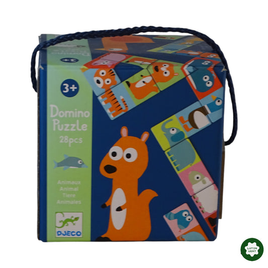 Domino Puzzle d'occasion DJECO - Dès 3 ans | Ref 9989